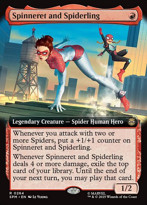 Spinneret and Spiderling XSPM-264 Rare Near Mint Englisch Foil