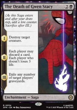 The Death of Gwen Stacy SPM-54 Rare Near Mint Englisch
