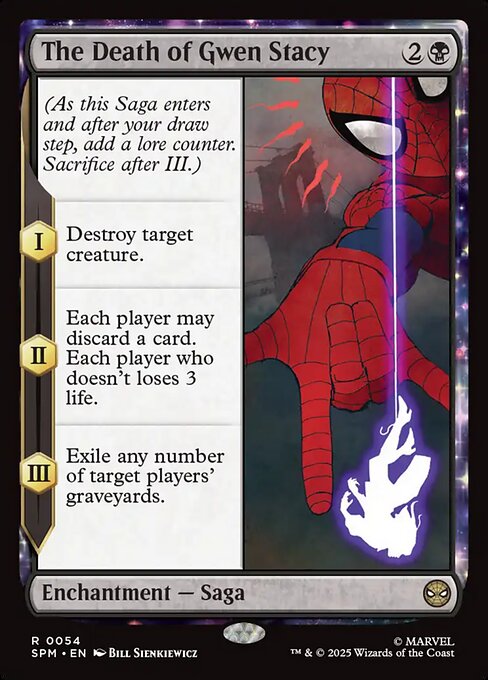 The Death of Gwen Stacy SPM-54 Rare Near Mint Englisch