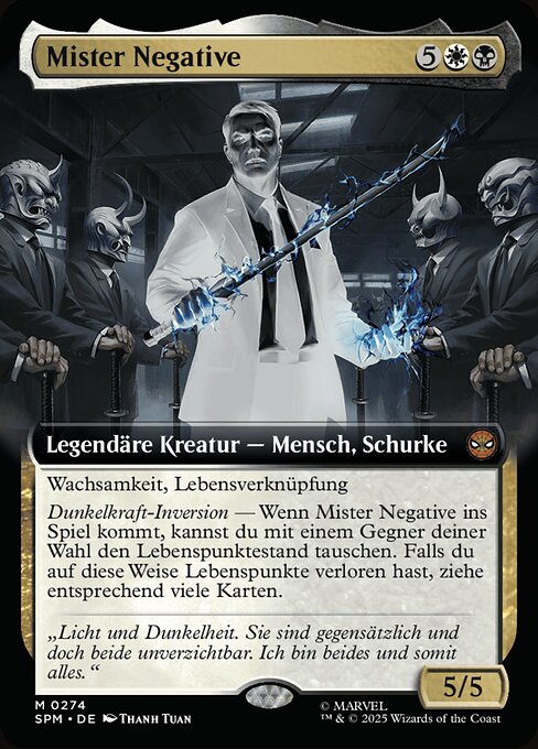 Mister Negative XSPM-274 Mythic Near Mint Deutsch