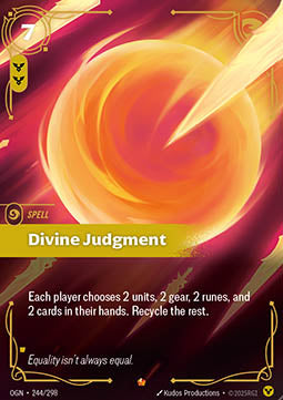 Divine Judgment OGN-244 Epic Near Mint Englisch Foil