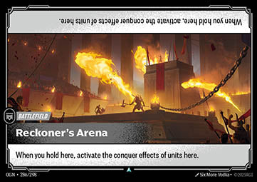 Reckoner's Arena OGN-286 Uncommon Near Mint Englisch