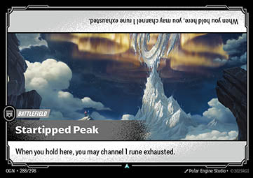 Startipped Peak OGN-288 Uncommon Near Mint Englisch Foil