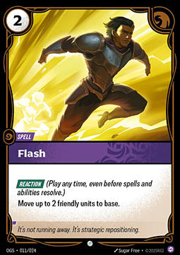 Flash OGS-011 Common Excellent Englisch