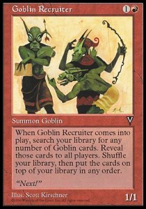 Goblin-Anwerber VIS- Uncommon Excellent Deutsch