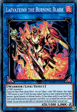Läwateinn die brennende Klinge DOOD-053 Super Rare Near Mint Deutsch 1. Auflage