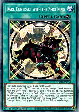 Dark Contract with the Zero King DOOD-054 Common Near Mint Englisch 1. Auflage