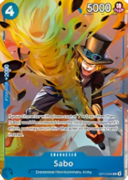 Sabo (OP10-049) (V.1) UP Rare Near Mint Englisch