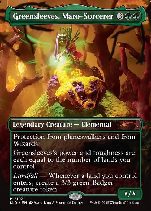 Greensleeves, Maro-Sorcerer SLDXL-2193 Mythic Near Mint Englisch Foil