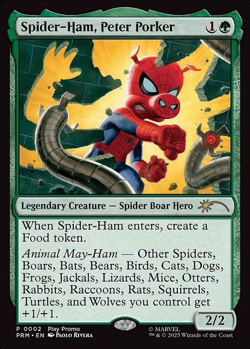 Spider-Ham, Peter Porker DCI- Rare Near Mint Englisch