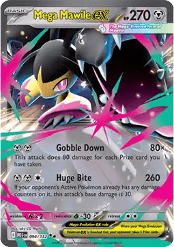 Mega Mawile ex MEG-094 Double Rare Near Mint Englisch