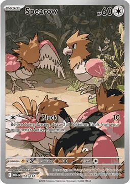 Spearow MEG-151 Illustration Rare Near Mint Englisch