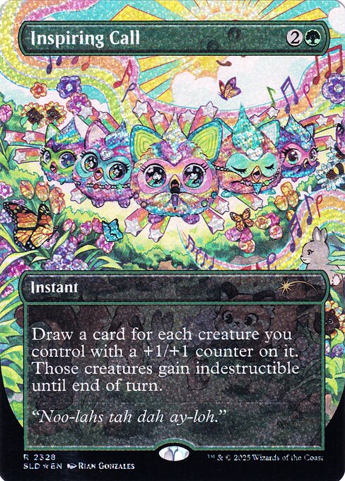 Inspiring Call (V.3) SLDSSS-2313 Rare Near Mint Englisch Foil