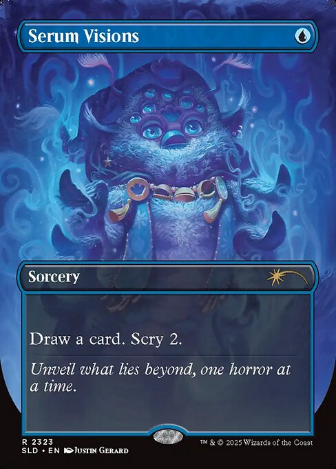 Serum Visions (V.3) SLDSSS-2323 Rare Near Mint Englisch Foil