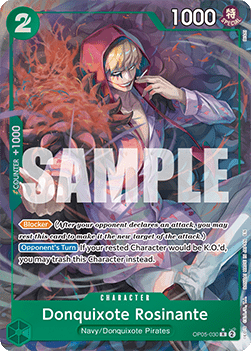 Donquixote Rosinante (OP05-030) (V.2) PRB02 Alternate Art Near Mint Englisch