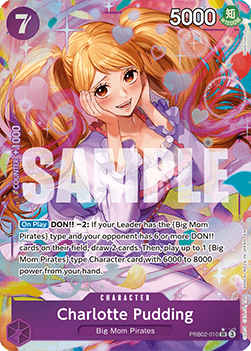 Charlotte Pudding (PRB02-010) (V.2) PRB02 Alternate Art Near Mint Englisch
