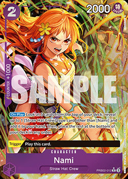 Nami (PRB02-012) (V.2) PRB02 Alternate Art Near Mint Englisch