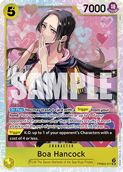 Boa Hancock (PRB02-017) (V.1) PRB02 Super Rare Good Englisch
