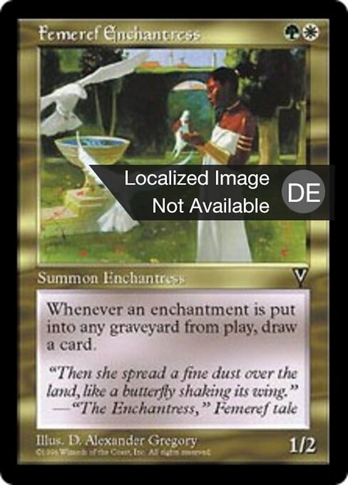 Zauberin der Femeref VIS- Rare Good Deutsch