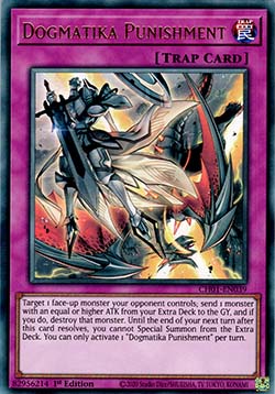 Dogmatika-Bestrafung CH01-039 Ultra Rare Good Deutsch 1. Auflage
