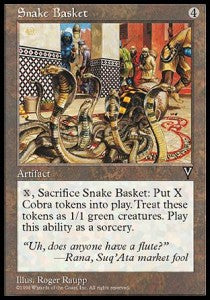 Snake Basket VIS- Rare Good Englisch