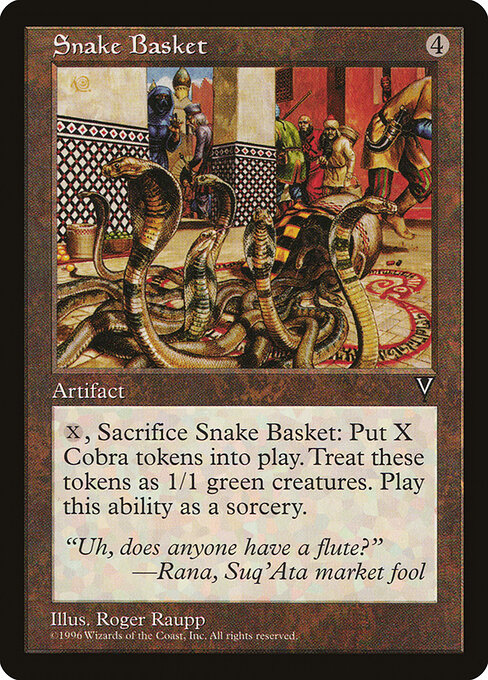 Snake Basket VIS- Rare Good Englisch