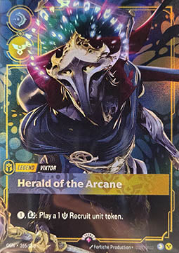 Viktor, Herald of the Arcane OGNX-265 Rare Near Mint Englisch Foil
