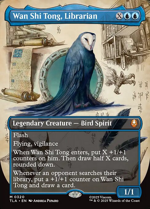 Wan Shi Tong, Librarian XTLA-320 Mythic Near Mint Englisch Foil