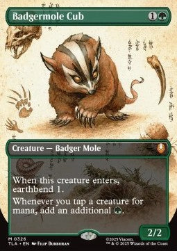 Badgermole Cub XTLA-326 Mythic Near Mint Englisch