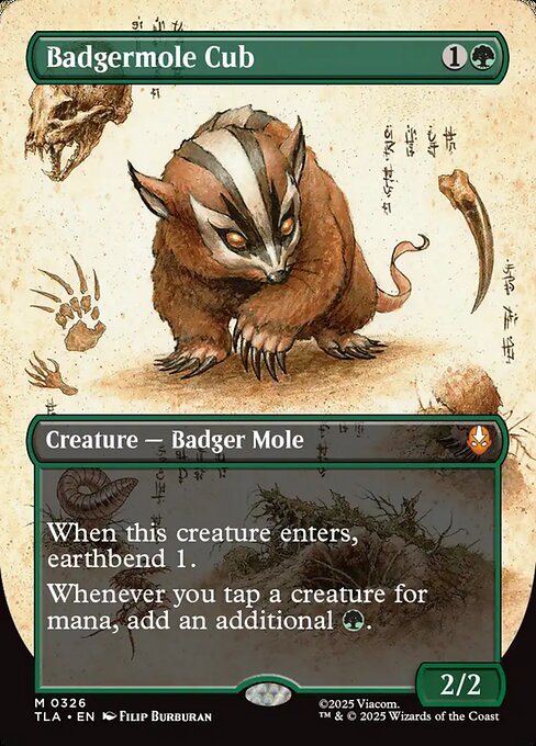 Badgermole Cub XTLA-326 Mythic Near Mint Englisch Foil