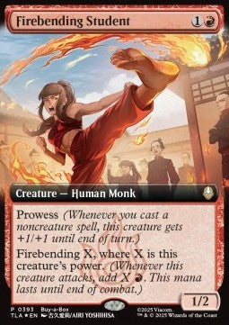 Firebending Student BABP-393 Rare Near Mint Englisch Foil