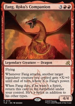 Fang, Rokus Gefährte (V.1) TLE-115 Rare Near Mint Deutsch