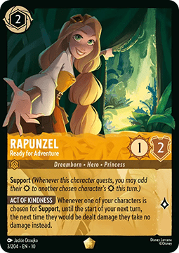 Rapunzel - Ready for Adventure 10WHI-003 Legendary Near Mint Englisch Foil