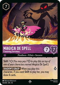 Magica De Spell - Conniving Sorceress 10WHI-054 Super Rare Near Mint Englisch