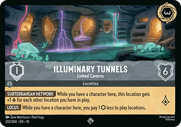 Illuminary Tunnels - Linked Caverns 10WHI-202 Super Rare Near Mint Englisch