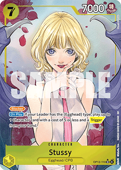 Stussy (OP13-110) (V.2) OP13 Alternate Art Near Mint Englisch