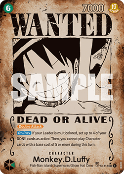 Monkey.D.Luffy (OP13-118) (V.3) OP13 Special Rare Near Mint Englisch