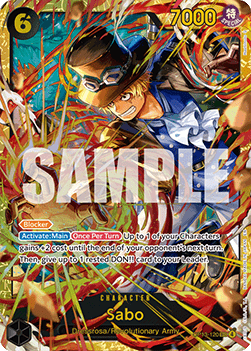 Sabo (OP13-120) (V.1) OP13 Secret Rare Near Mint Englisch