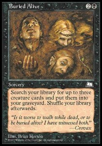 Buried Alive WTH- Uncommon Played Englisch