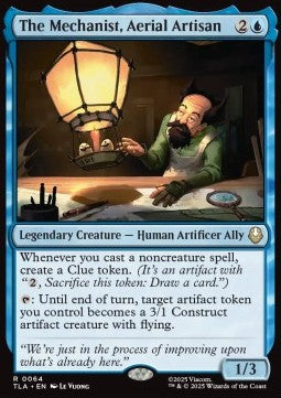 The Mechanist, Aerial Artisan TLA-64 Rare Near Mint Englisch