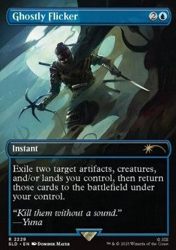 Ghostly Flicker SLDPS-2229 Rare Excellent Englisch Foil