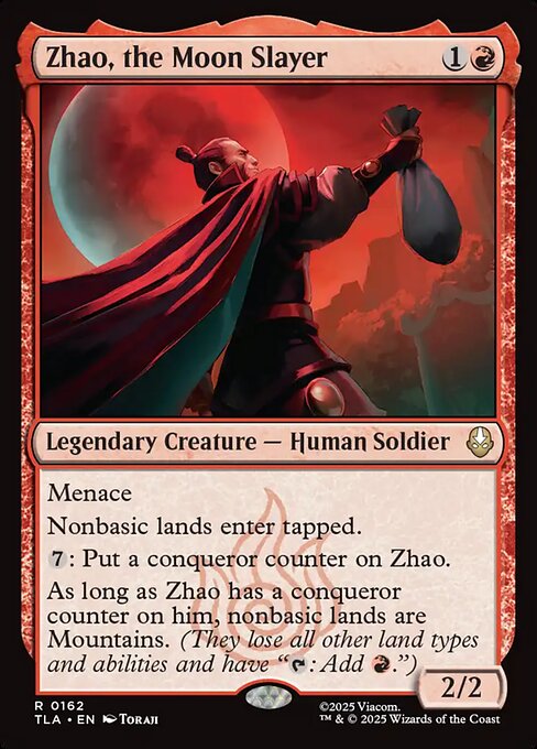 Zhao, the Moon Slayer TLA-162 Rare Near Mint Englisch