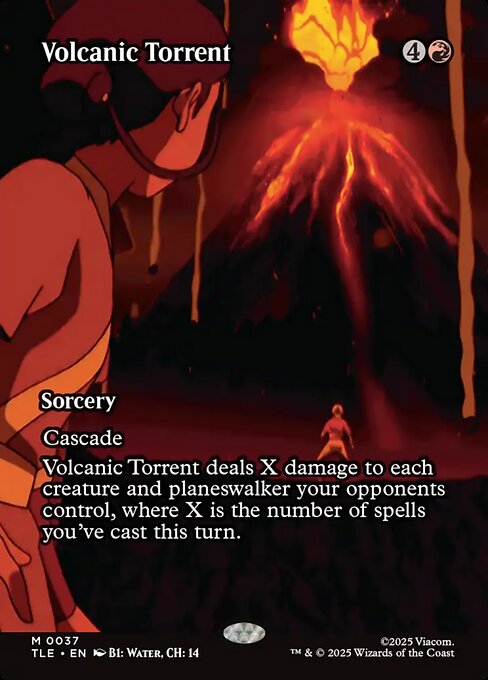 Volcanic Torrent TLE-37 Mythic Near Mint Englisch Foil