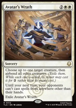 Avatar's Wrath TLA-12 Rare Near Mint Englisch Foil