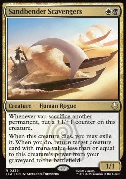 Sandbender Scavengers TLA-239 Rare Near Mint Englisch