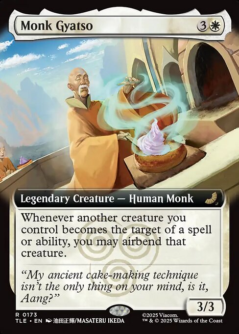 Monk Gyatso (V.2) TLE-173 Rare Near Mint Englisch Foil