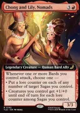 Chong and Lily, Nomads TLE-192 Rare Near Mint Englisch Foil