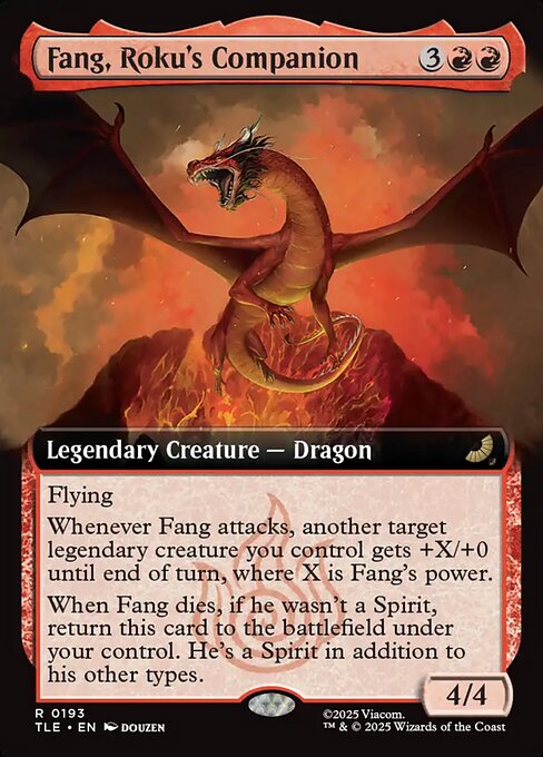 Fang, Roku's Companion TLE-193 Rare Near Mint Englisch Foil