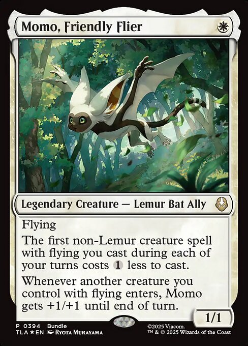 Momo, Friendly Flier (V.2) PTLA-394 Rare Near Mint Englisch Foil