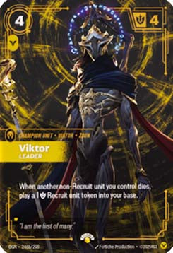 Viktor, Leader (V.2) OGNX-246b Showcase Near Mint Englisch Foil